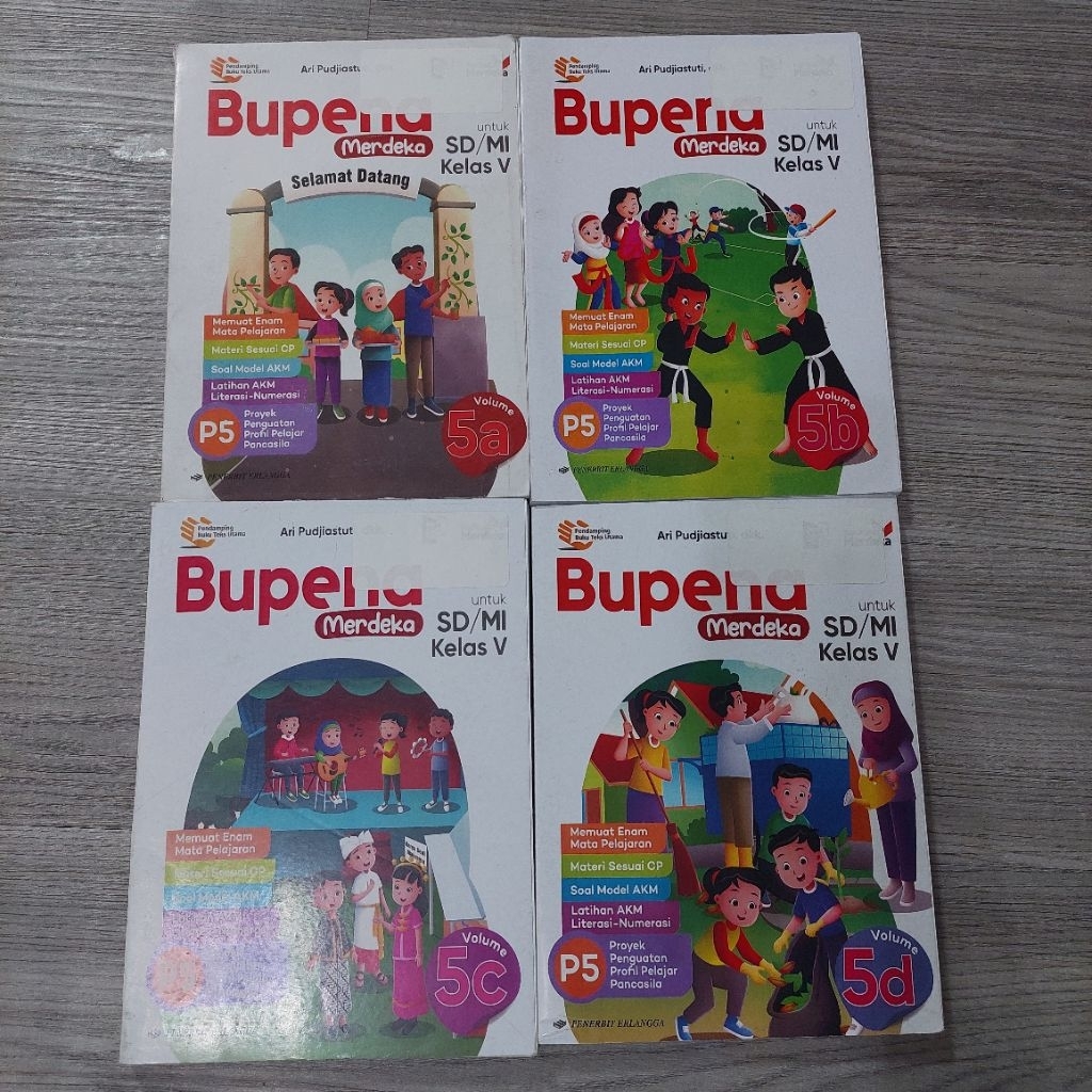 Bupena Kurikulum Merdeka SD Kelas 5 - P5