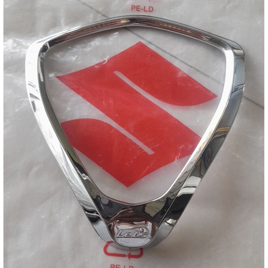 frame cover chrome speedometer suzuki lets ori sga