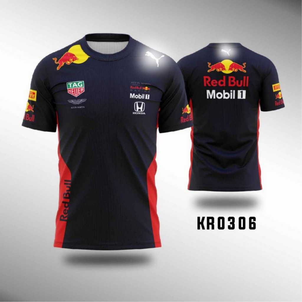 Kaos Jersey F1 R*dbull Premium Unisex Fullprint Dryfit KR0306 - KR0580