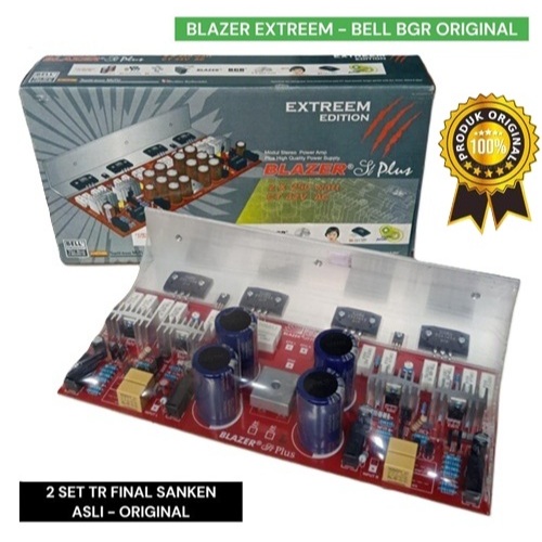 Kit Power Amplifier Blazer 2x250w ( 500W ) Stereo Blazer 2X250W BGR Bell ST Plus