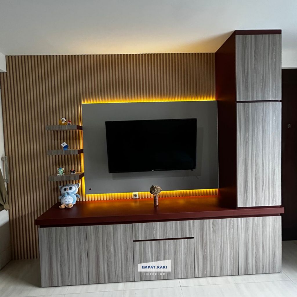 Backdrop TV Minimalis Modern