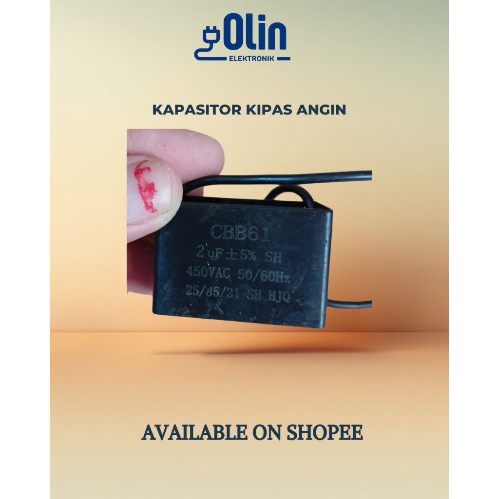 KAPASITOR KIPAS ANGIN CBB61 2UF