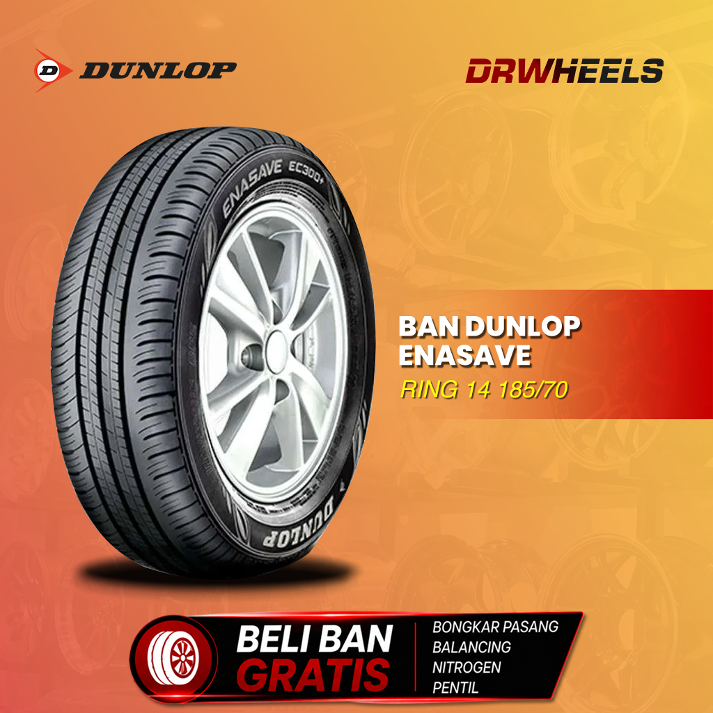 [DRWHEELS] BAN MOBIL DUNLOP ENASAVE RING 14 185/70