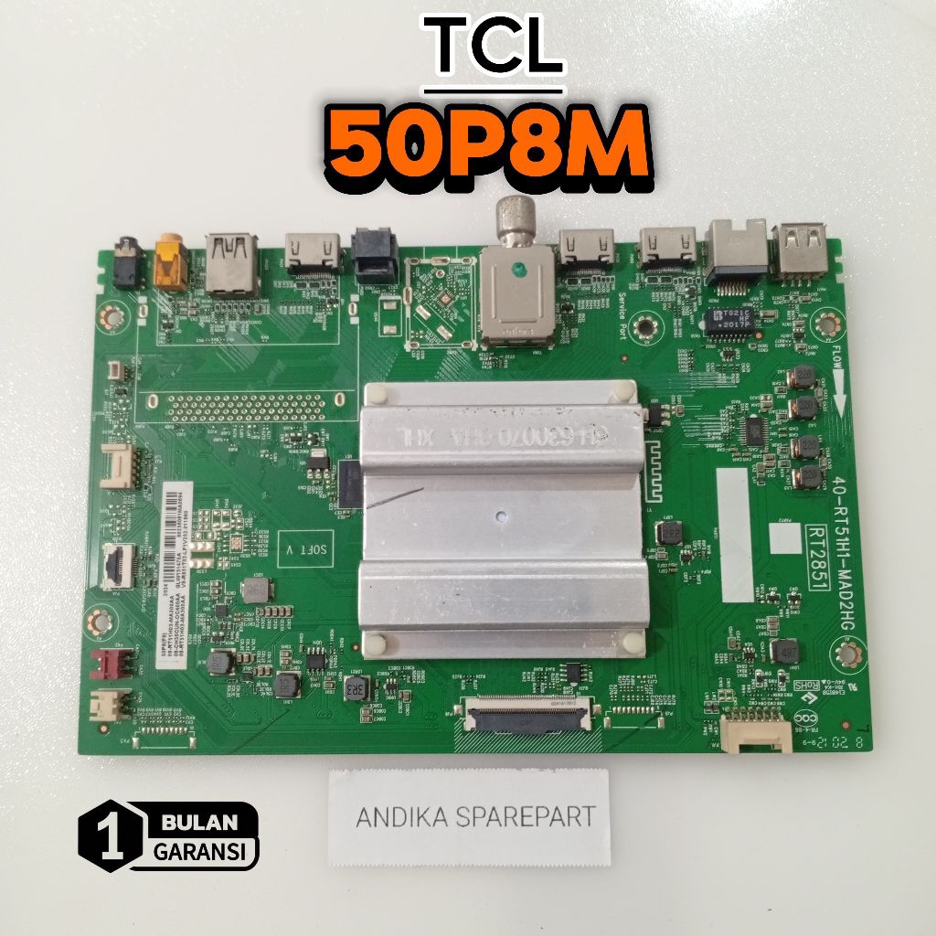 MAINBOARD TV TCL 50P8M - MB - MOTHERBOARD - MOBO - MODUL - MESIN TV TCL