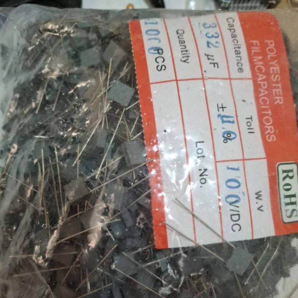 1000 pcs capasitor kapasitor MKM 332 3,3N =>ABU"<=