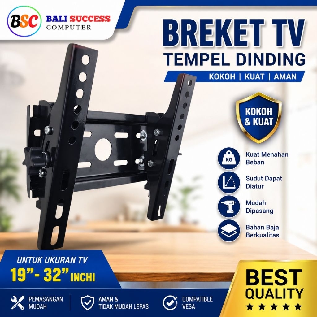 breket tv Tempel 19-32 inchi