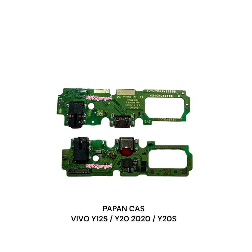 FLEXIBEL CHARGER VIVO Y12S / VIVO Y20 2020 / VIVO Y20S / VIVO Y20I PAPAN CAS FULLSET IC ORI