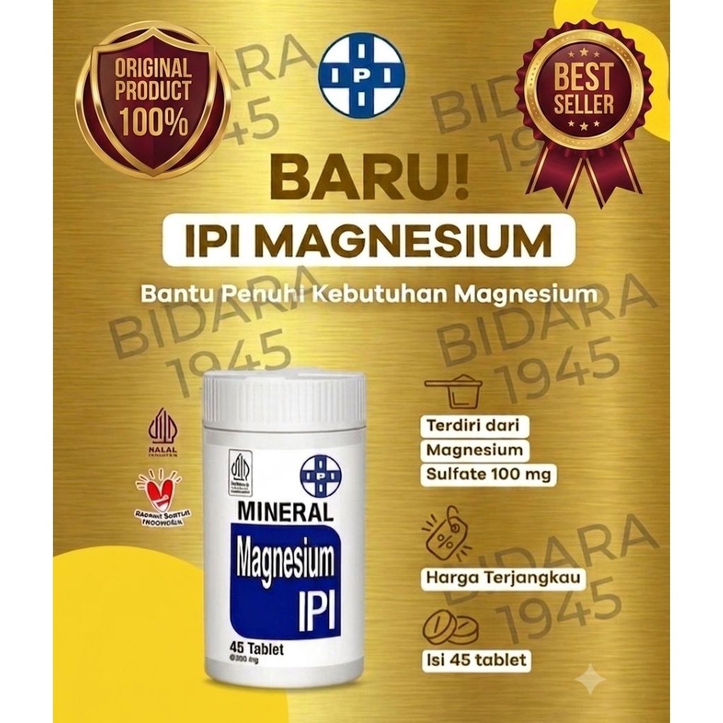 MAGNESIUM IPI Original 45 Tablet