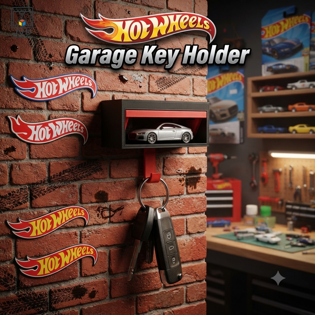 Hotwheels Garage Key Holder