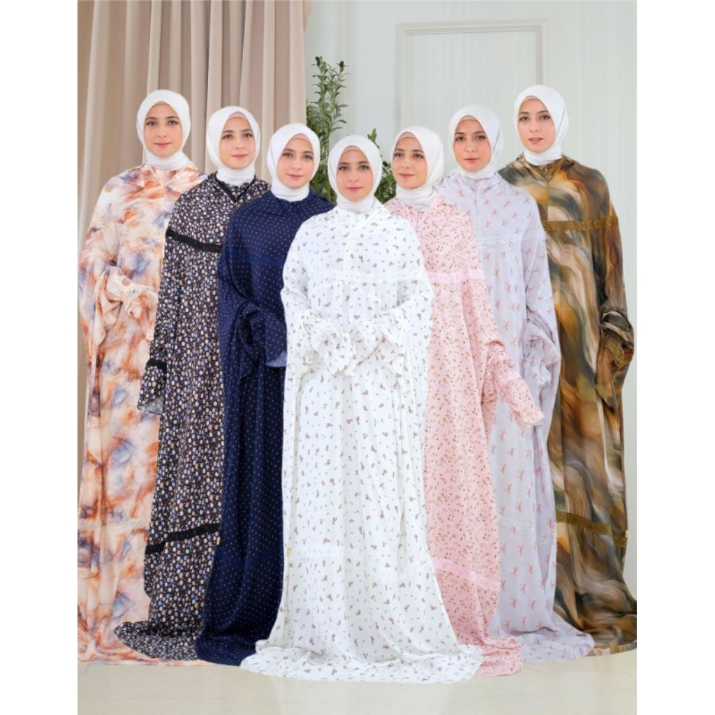 MUKENA FATIMAH BY ALENA MUKENA TERUSAN