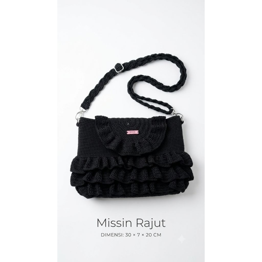 TAS RAJUT RUFFLE