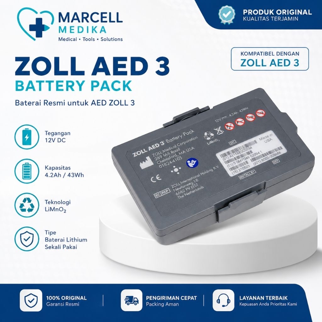 BATTERY PACK AED ZOLL 3 / AED ZOLL 3 / BATRE AED ZOLL ZOLL 3