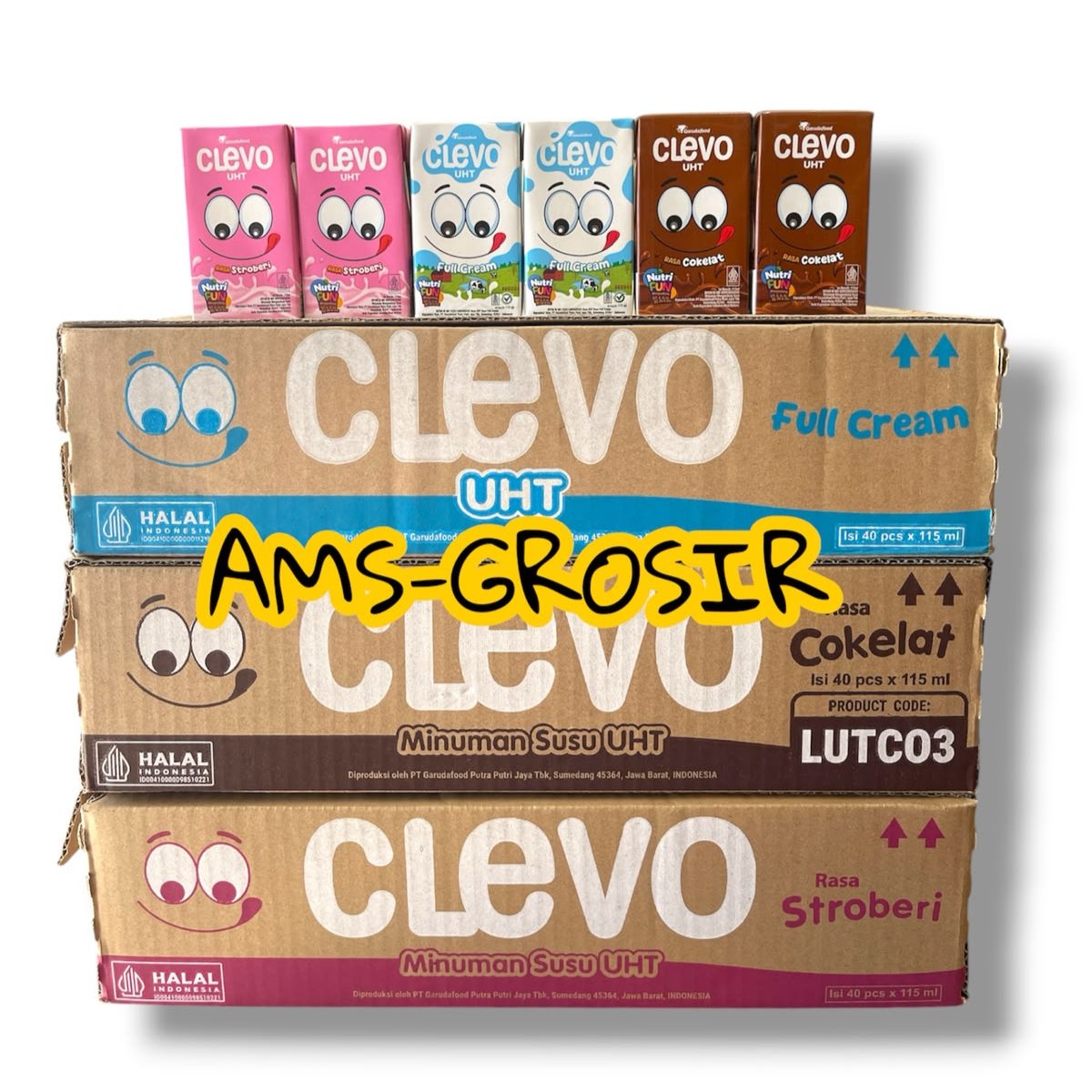 CLEVO KOTAK 115ML DUS ( 40 KOTAK )