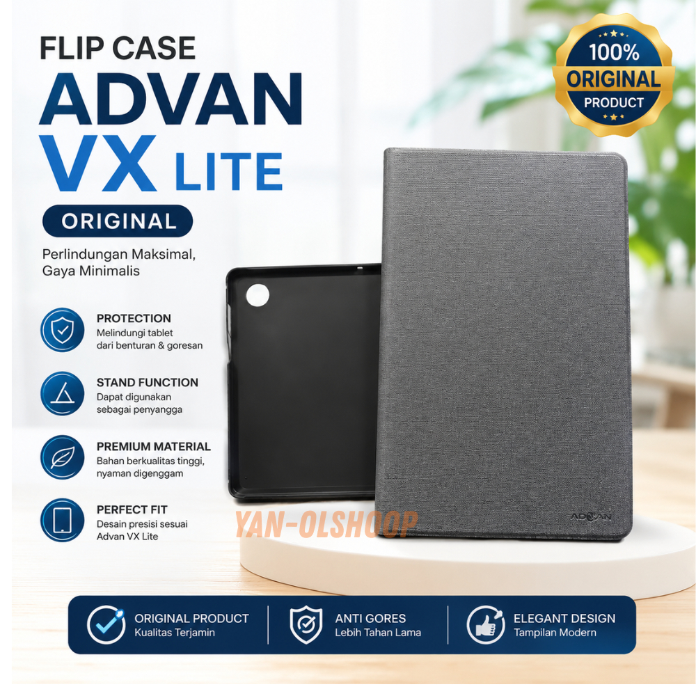 Flip Case Tablet Advan VX lite Original / flipcover advan VX lite