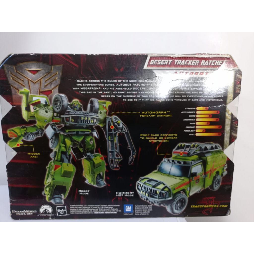 Transformers Ratchet ROTF MISB rare