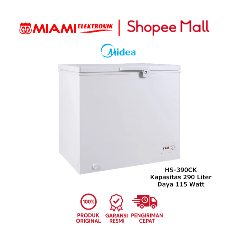 Midea HS-390CK Chest Freezer