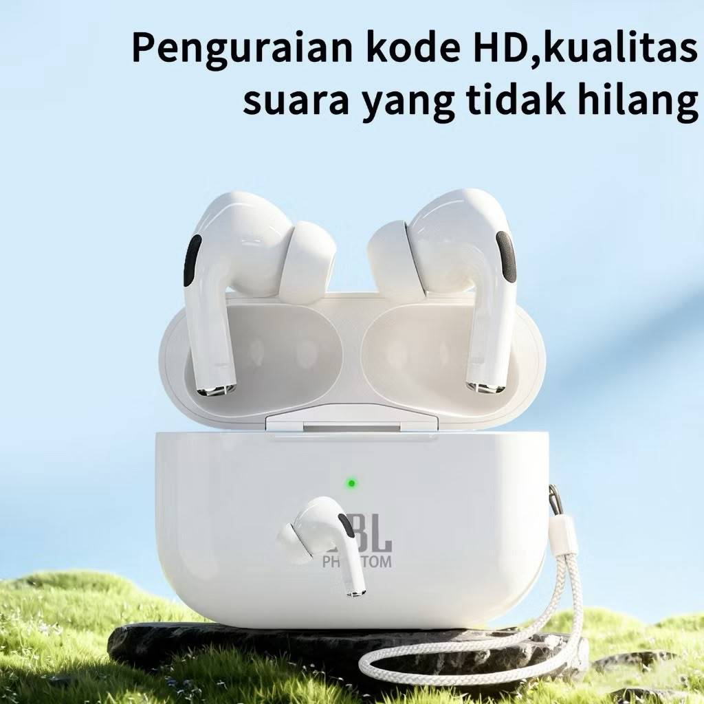 BESTPROMO [SC] JBL PHANTOM TWS Bluetooth Earphone Nirkabel In-ear Earbud Sentuh Cerdas dengan