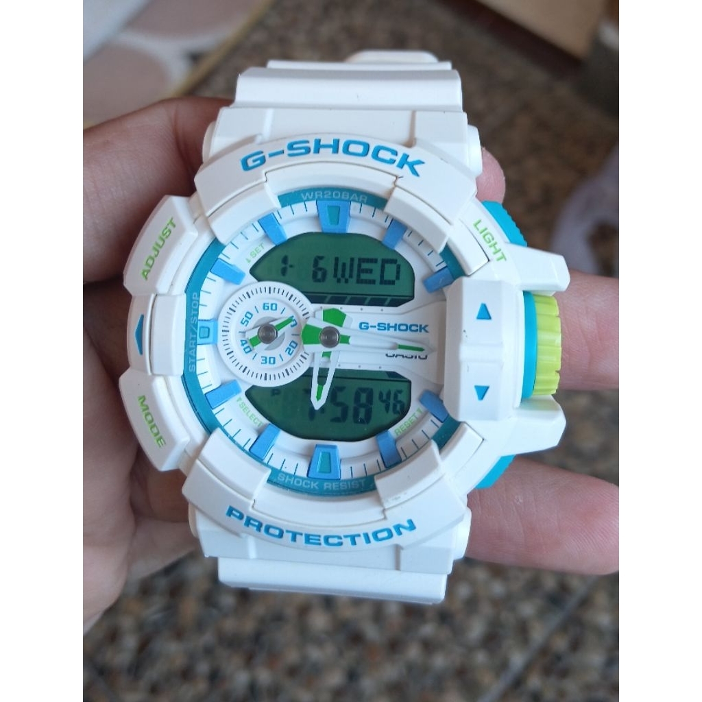 Casio G-Shock GA-400WG Second/Bekas/Preloved