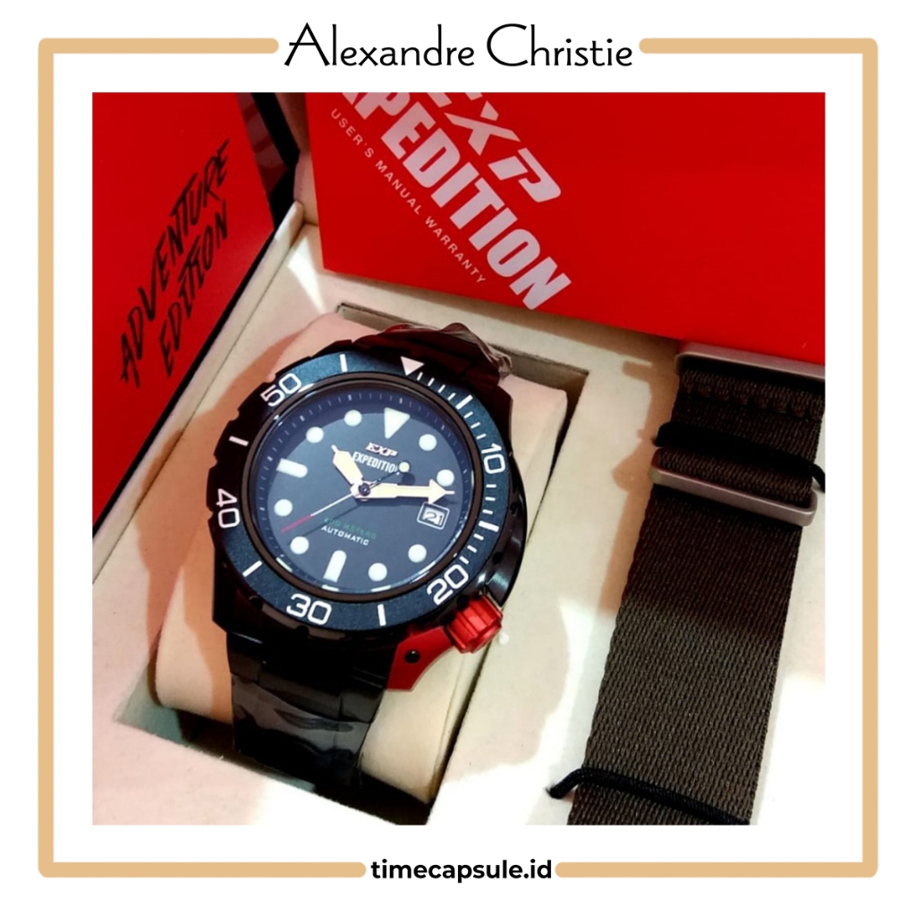 Jam Tangan Pria EXPEDITION Original E 6809 MA Garansi Resmi 1 Tahun Men's Watch