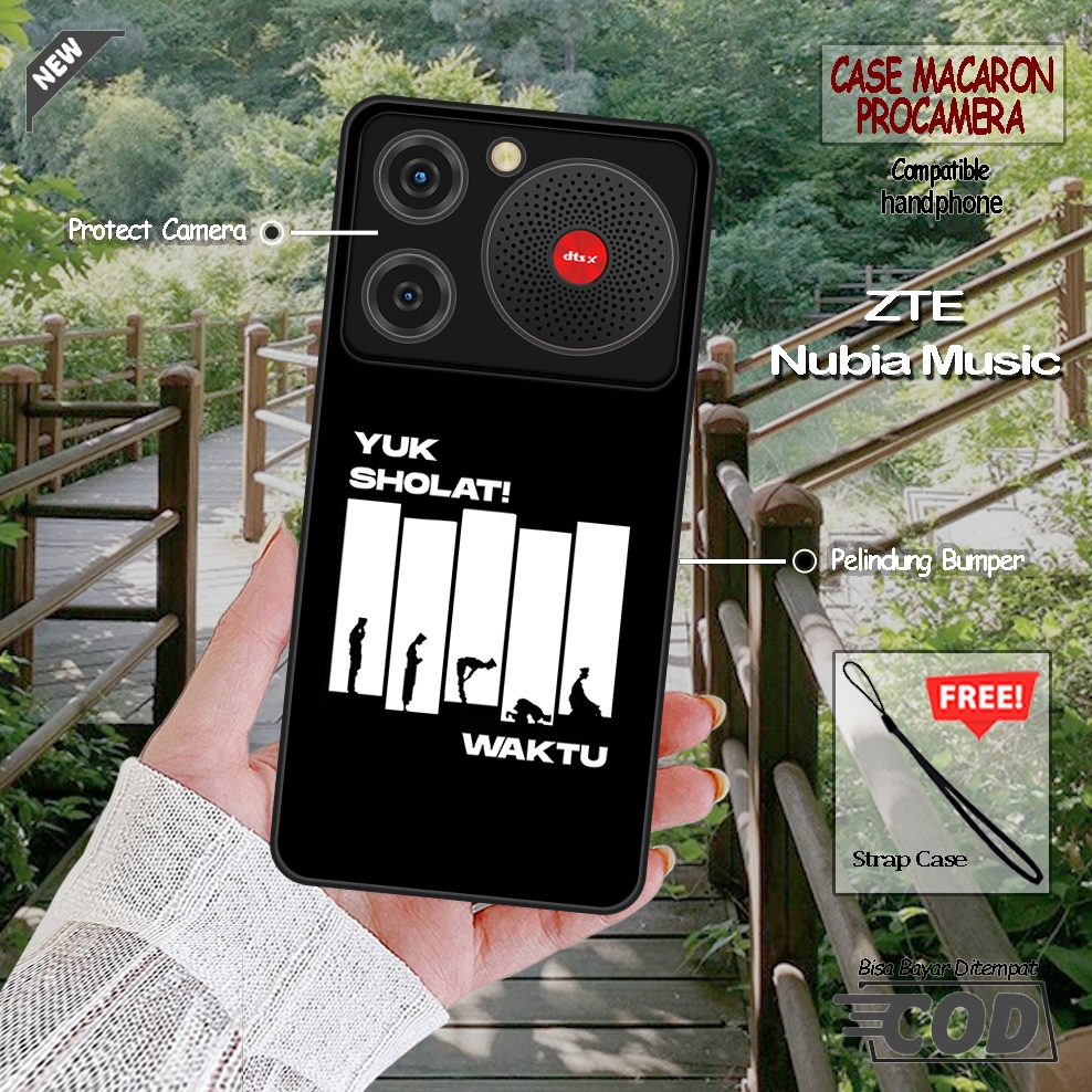 Case ZTE Nubia Music Terbaru - Softcase Macaron Procamera - Casing Silikon Smartphone - CaseMyway