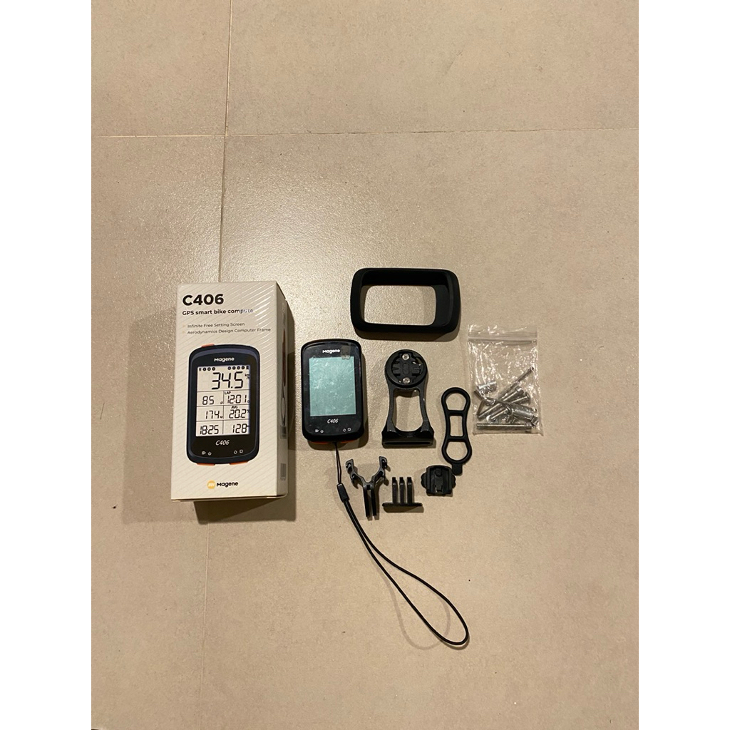 Cyclocomp Magene C406 - Bekas (Second) 95% Plus Bracket