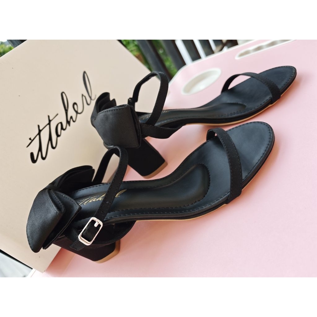 ittaherl Rona 60mm Block Heels Ink (size38)