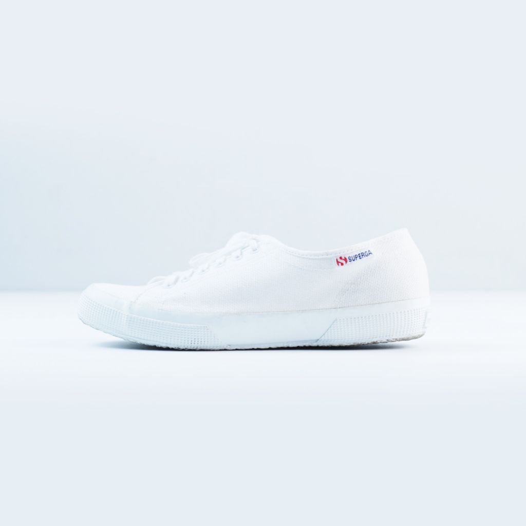 Sepatu Superga 3750 Leggera All White Original Second