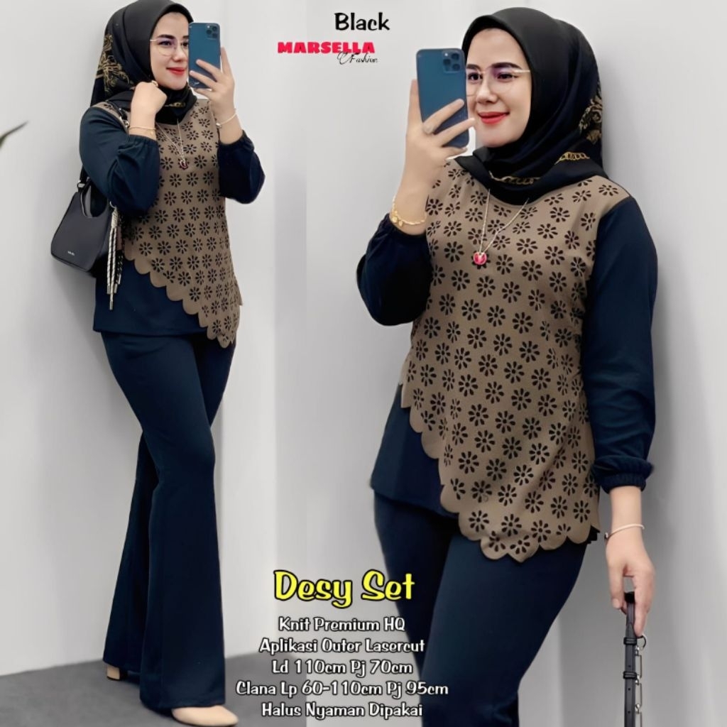 setelan kaos wanita terbaru kylie one set knit wanita