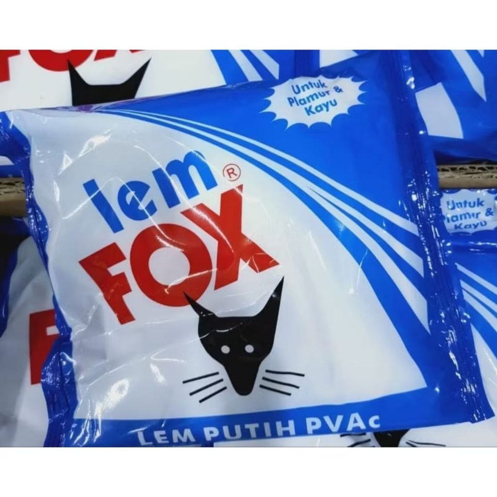 Lem Kayu Putih PVAC FOX 350gram | Lem Kayu Putih | Lem Putih Kertas
