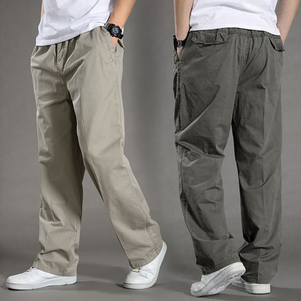 TERLARIS Celana Sirwal Chinos Sam Chinos Pants Casual Pinggang Karet