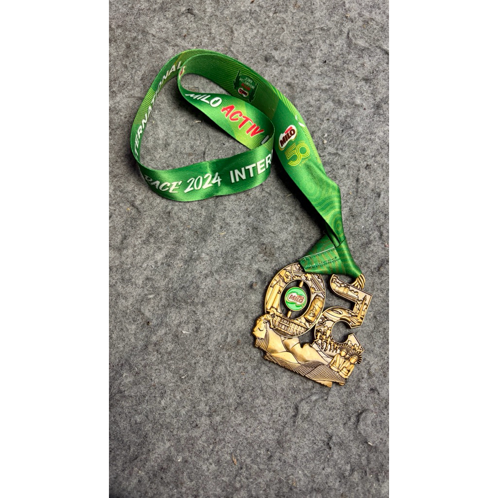 medali milo 10k