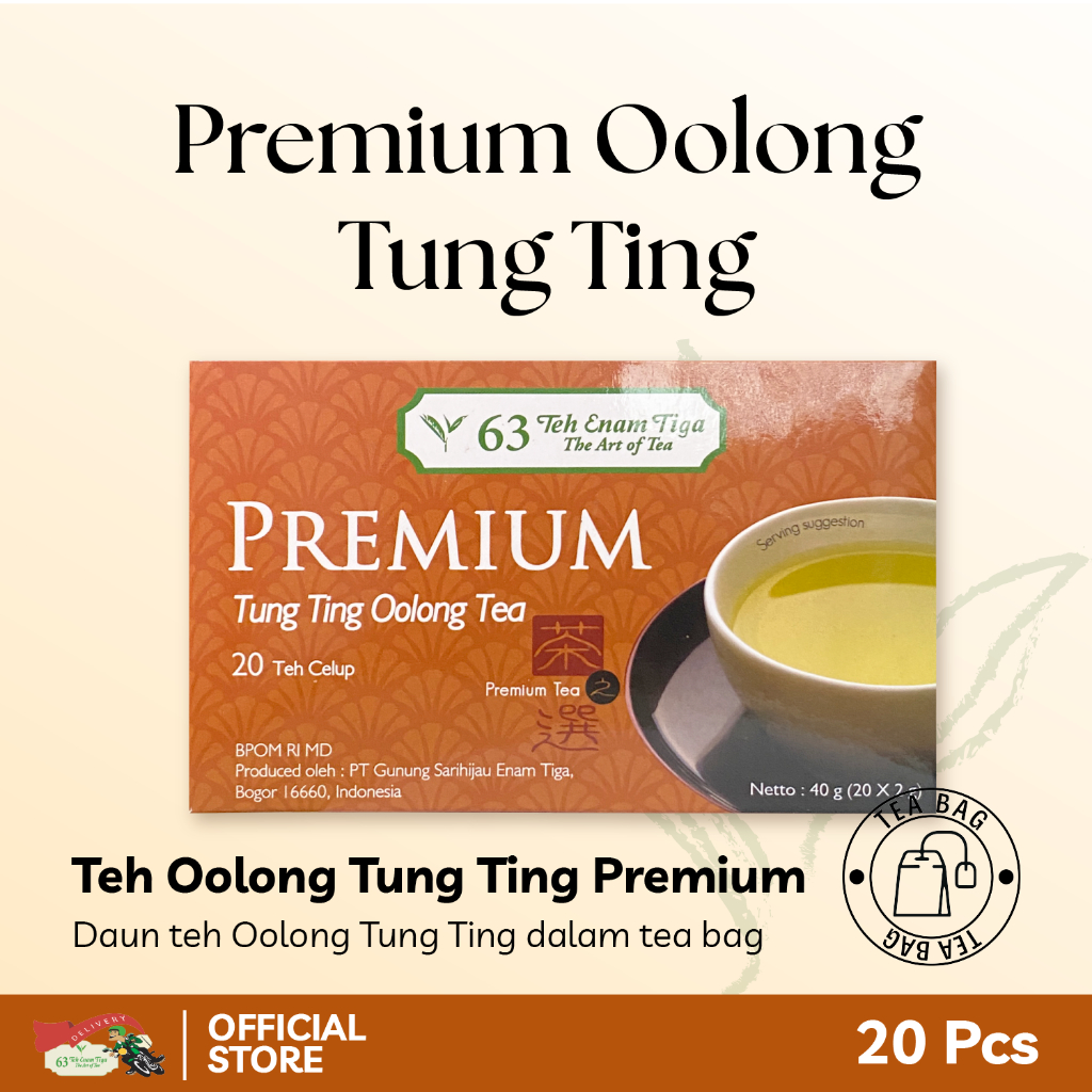 Teh 63 Premium Tung Ting Oolong Tea Bag