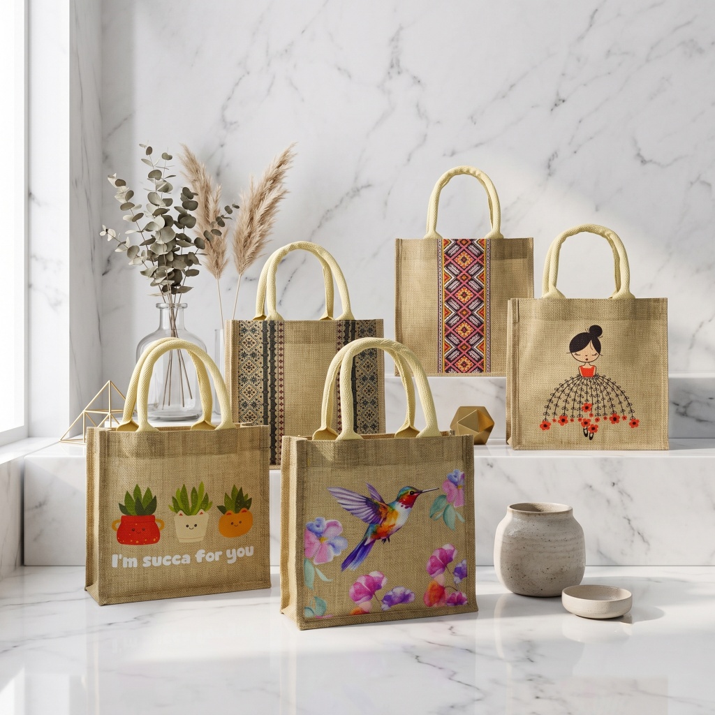 Tote Bag Goni / Tas Goni Motif / Goodie Bag Goni / Tas Goni Karakter I GFK04