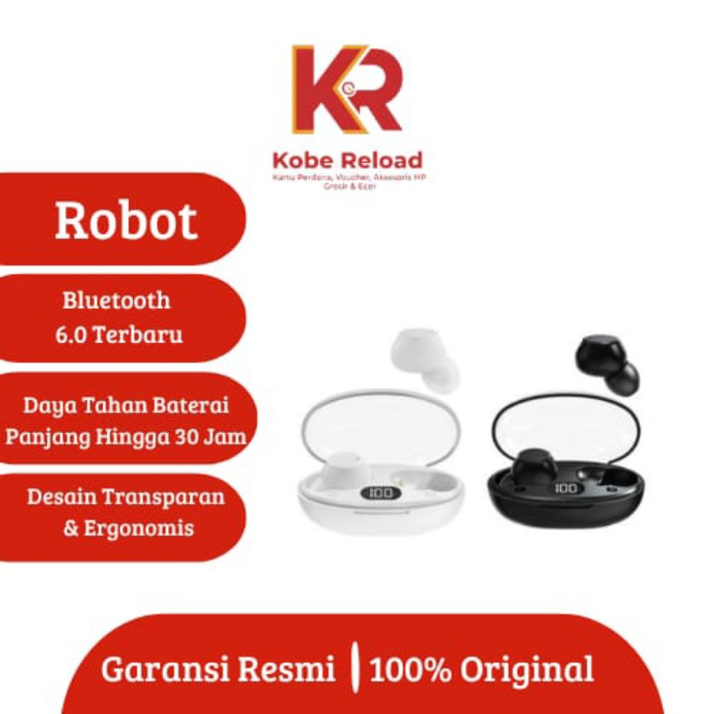 TWS Bluetooth Robot Dots 2