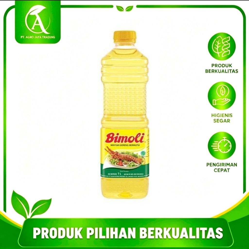 Minyak Goreng Bimoli Botol 1 Liter Original