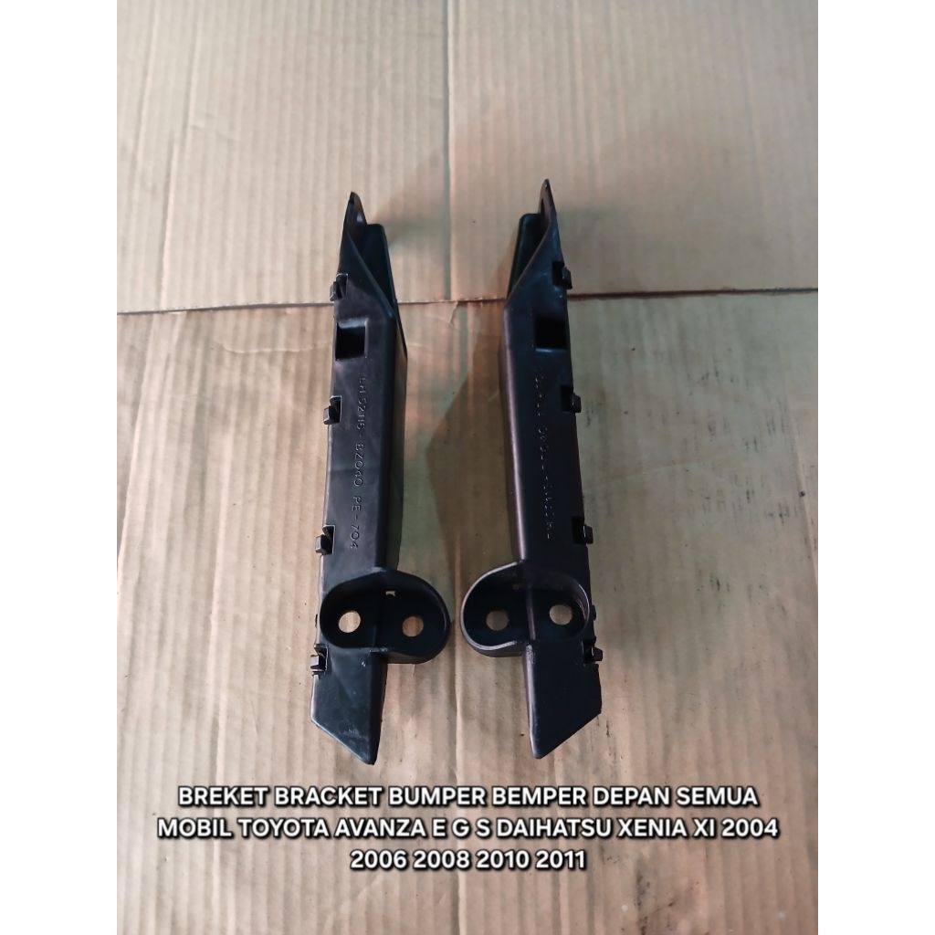 BREKET BRACKET BUMPER BEMPER DEPAN SEMUA MOBIL TOYOTA AVANZA E G S DAIHATSU XENIA XI 2004 2006 2008 