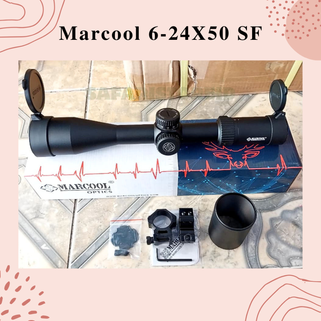 Jual Teleskop MARCOOL 6-24X50 SF || Teleskop Marcool 6-24X50 SF - Teleskop Lensa Jernih