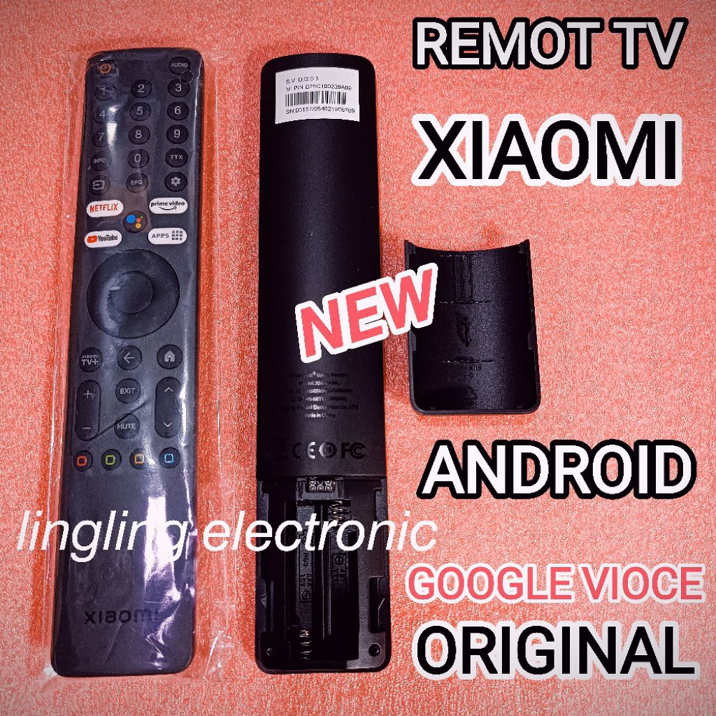 REMOT TV XIAOMI ANDROID VOICE BLUETOOTH ORIGINAL BARU