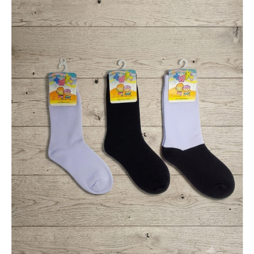 [GROSIR 12 PASANG] TWIKI - Kaos Kaki Sekolah Twiki Anak Panjang SD SMP SMA Promo
