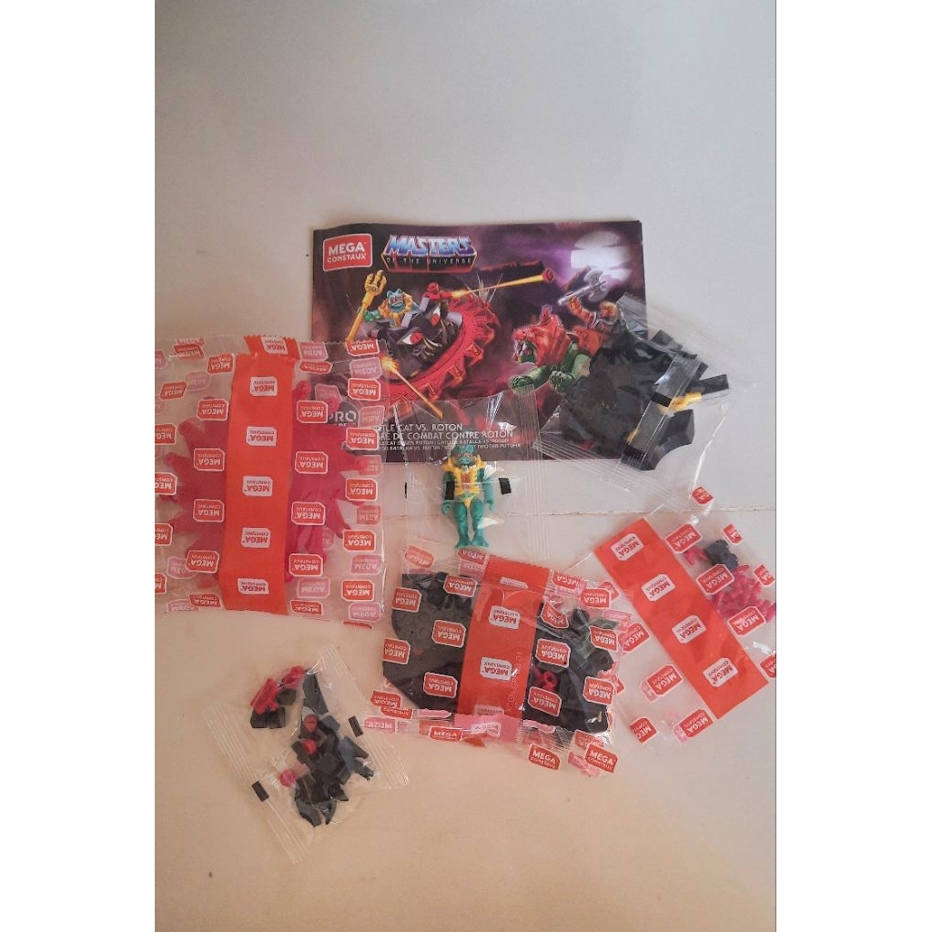 Mega construx brick mattel Master of the universe roton