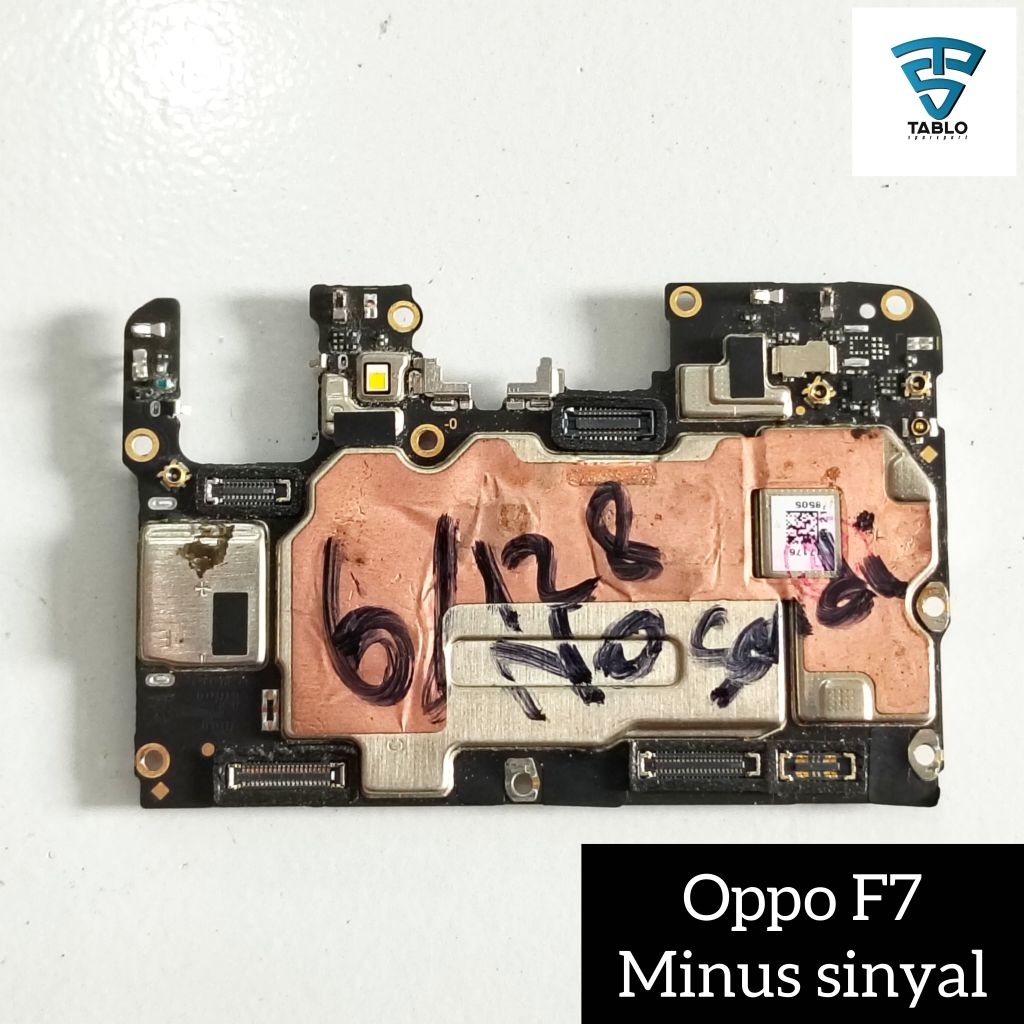 mesin Oppo F7 6/128gb hidup minus sinyal