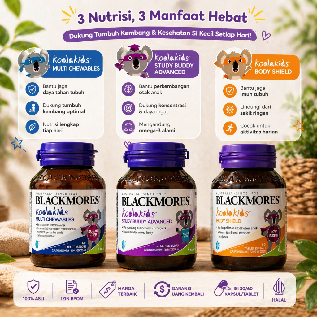 Blackmores Koala Kids Vitamin Anak Blackmores