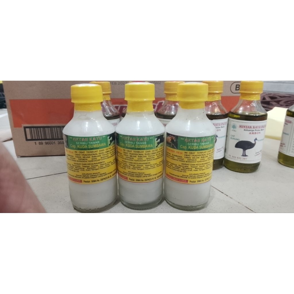MINYAK GETAH KAYU SERIBU TAWAR // MINYAK GOSOK GETAH KAYU