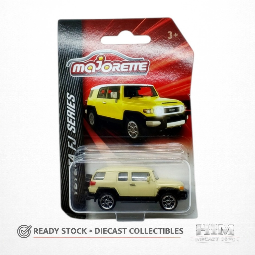 Majorette Toyota FJ Series Toyota FJ Yellow