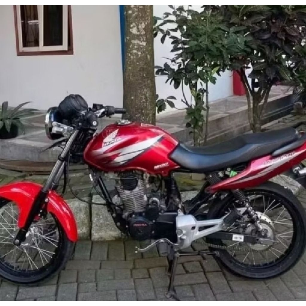 Striping Megapro Merah 2008lis stiker standar Ori Honda Megapro Primus 2008 merah stiker Ori megapro