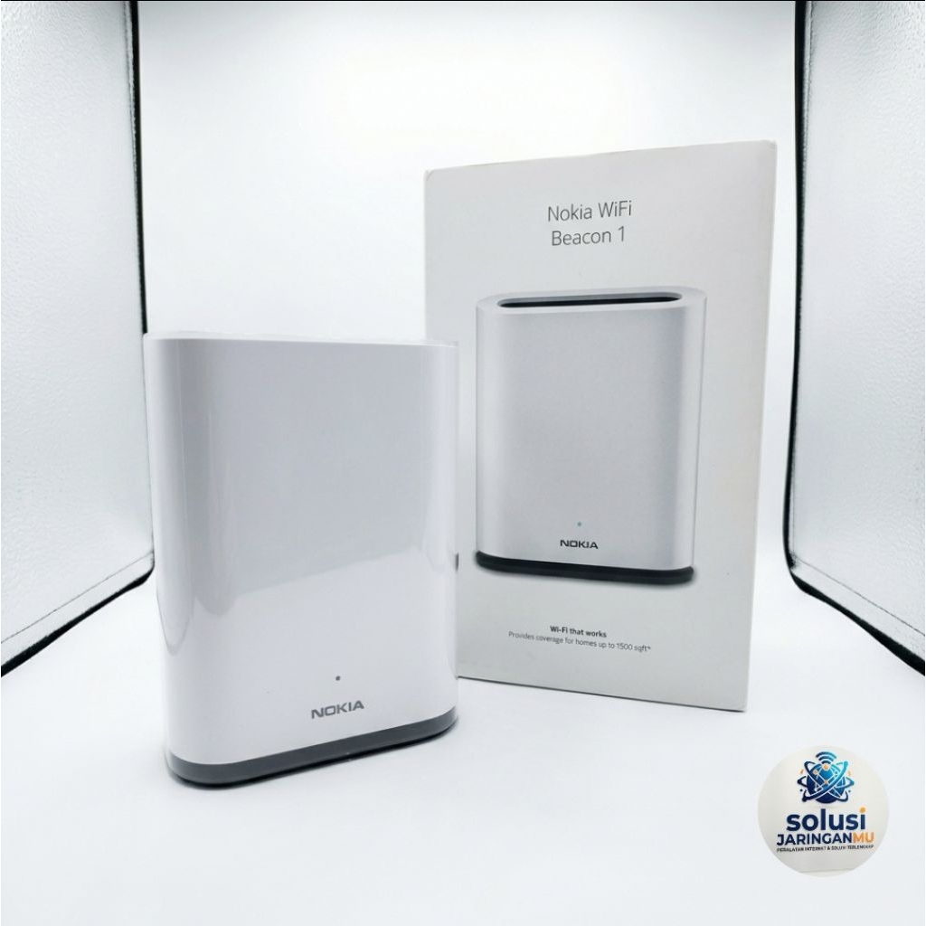Nokia Beacon 1 HA-020W-B Smart Wi-Fi Mesh Dual-Band Router Extender