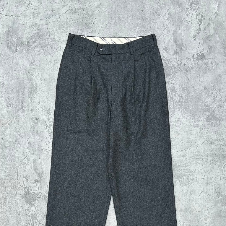 Individually Basic Wool Work Trousers
