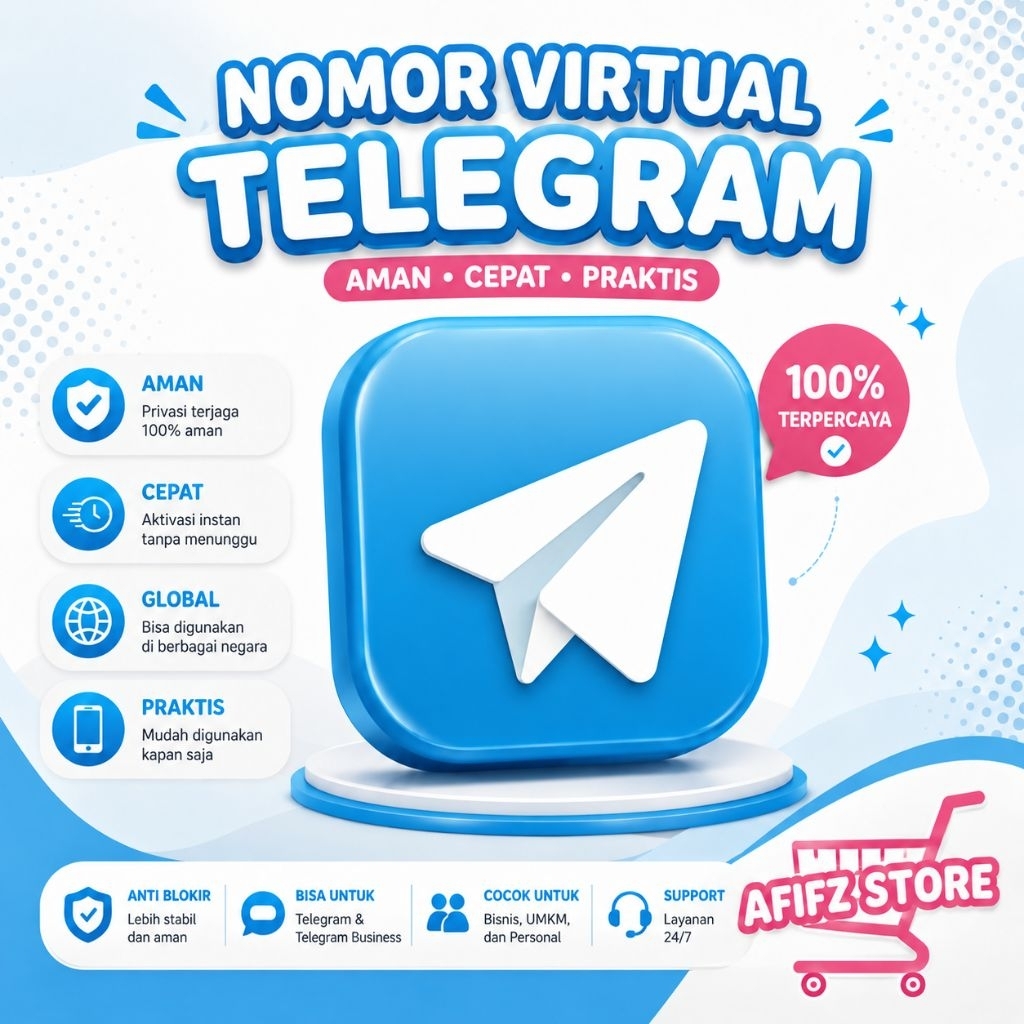 Akun Telegram virtual FRESH