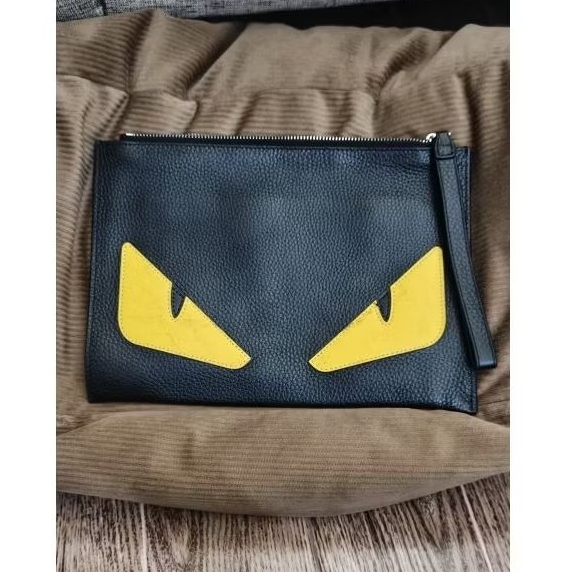 Clutch Fendi Mata Kuning (second)
