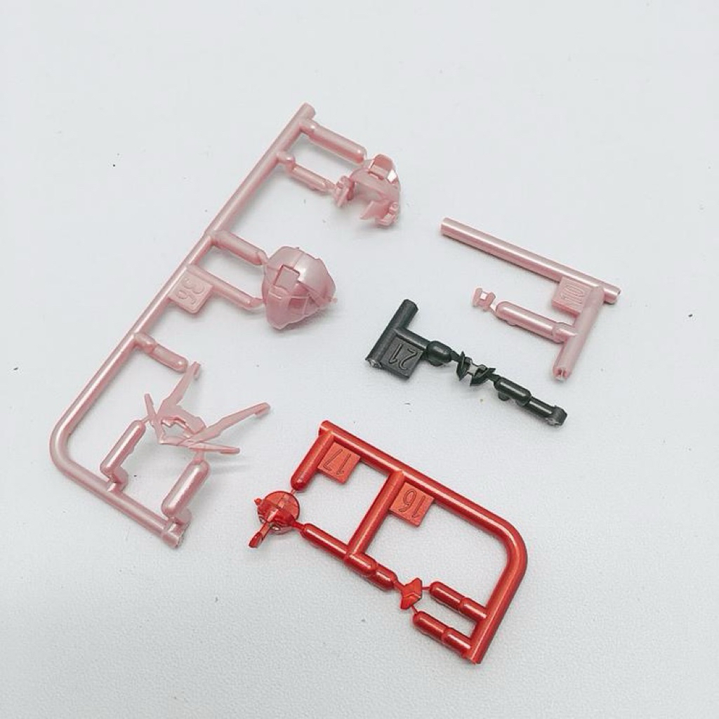 Bandai HGBD Gundam 00 Sky HWS Trans-am Part Head